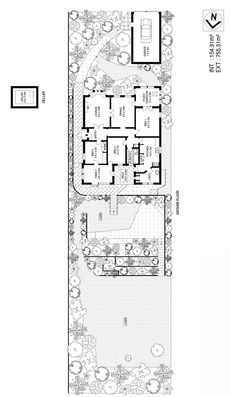 Floorplan of Homely house listing, 21 Glen Street, Eastwood NSW 2122