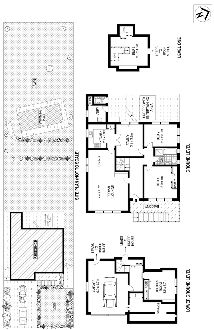 Floorplan of Homely house listing, 12 Burmah Road, Denistone NSW 2114