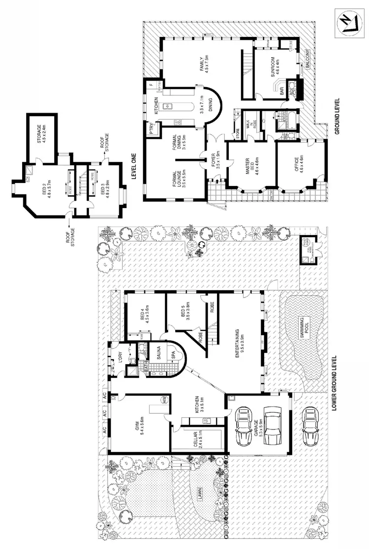 Floorplan of Homely house listing, 43 Harley Crescent, Eastwood NSW 2122