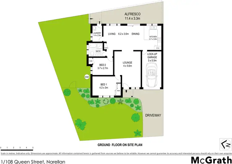 Floorplan of Homely house listing, 1/108 Queen Street, Narellan NSW 2567