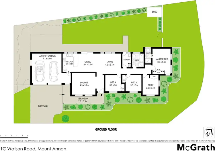 Floorplan of Homely house listing, 1C Watson Road, Mount Annan NSW 2567