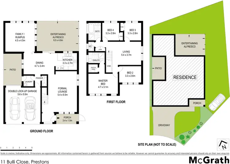 Floorplan of Homely house listing, 11 Bulli Close, Prestons NSW 2170