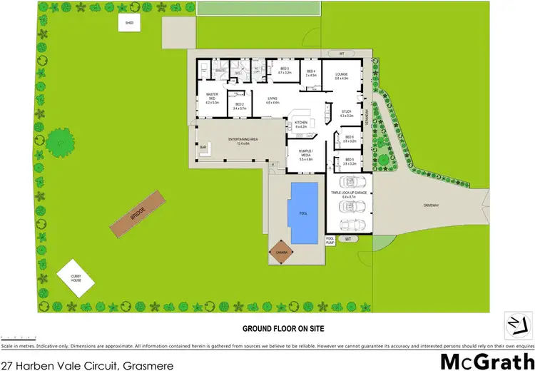 Floorplan of Homely house listing, 27 Harben Vale Circuit, Grasmere NSW 2570