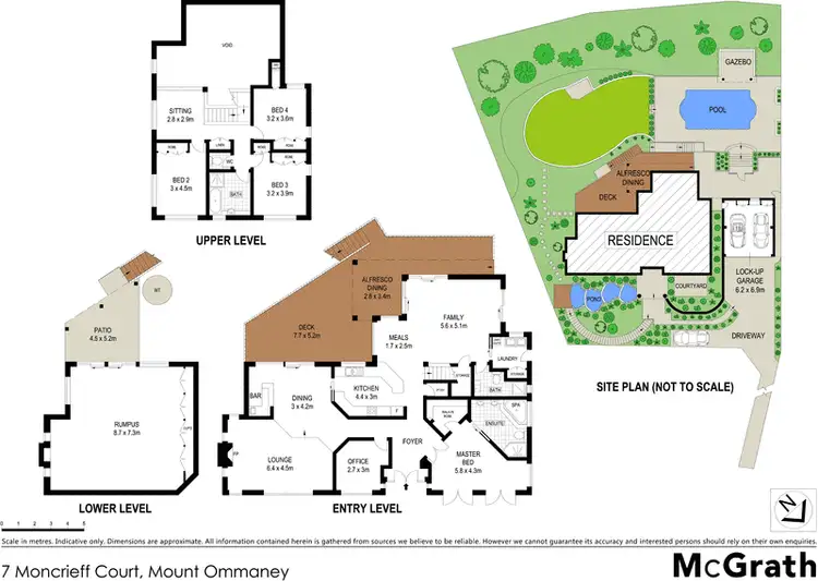 Floorplan of Homely house listing, 7 Moncrieff Court, Mount Ommaney QLD 4074