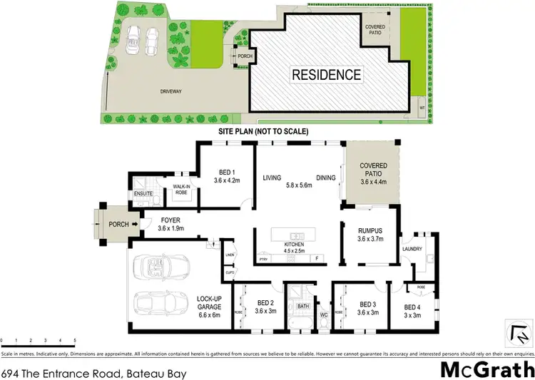 Floorplan of Homely house listing, 694 The Entrance Road, Bateau Bay NSW 2261