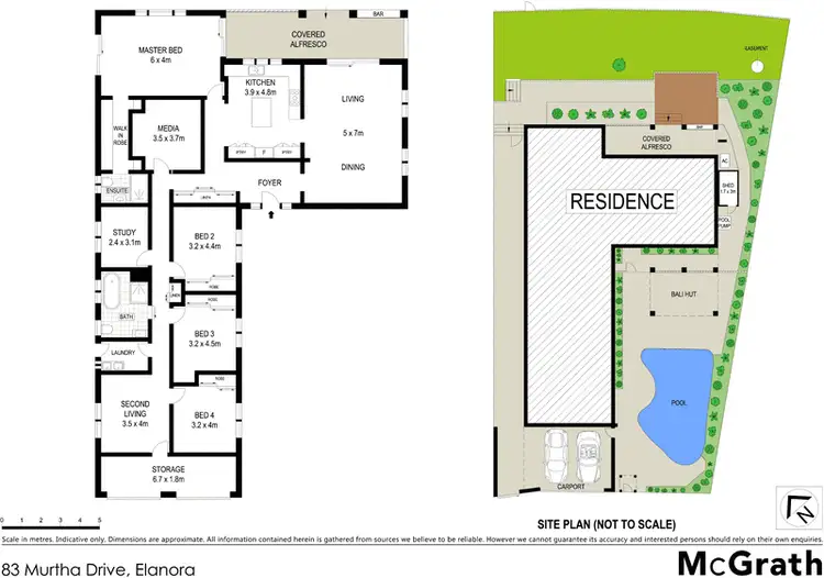 Floorplan of Homely house listing, 83 Murtha Drive, Elanora QLD 4221