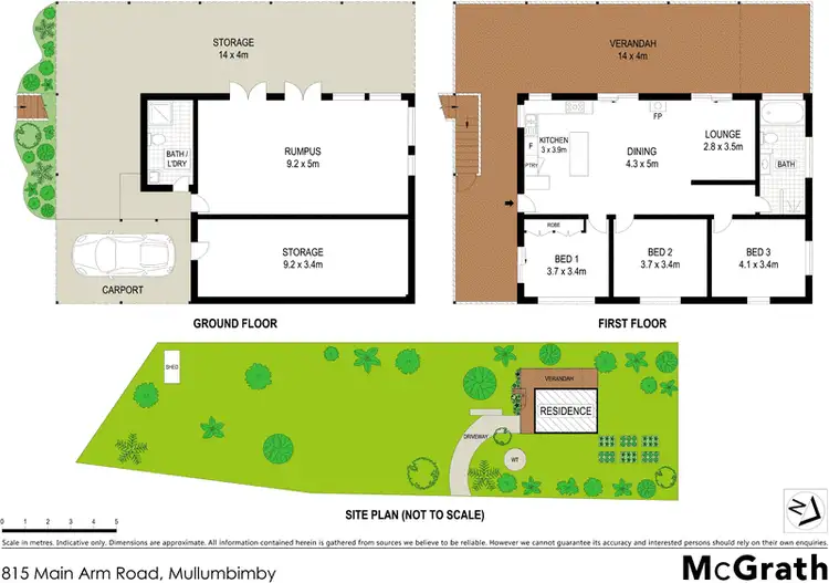 Floorplan of Homely house listing, 815 Main Arm Road, Mullumbimby NSW 2482