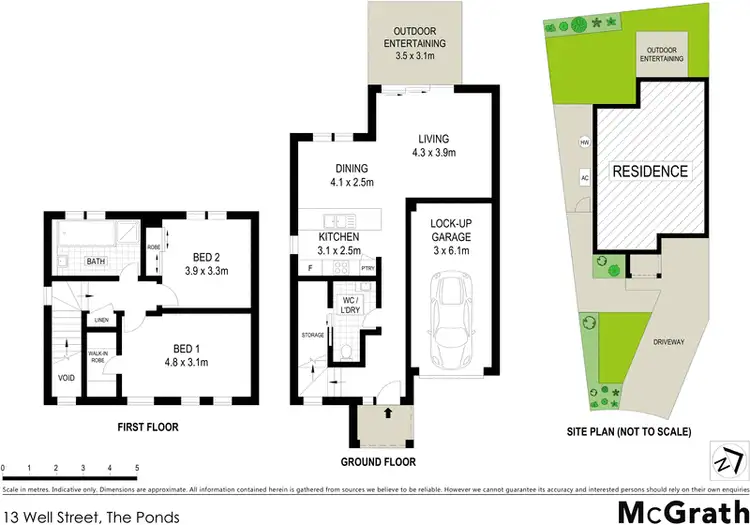 Floorplan of Homely house listing, 13 Well Street, The Ponds NSW 2769