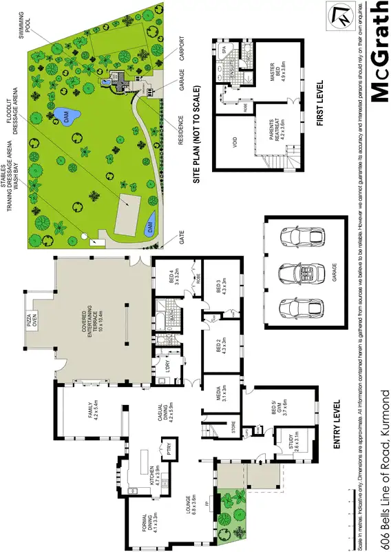 Floorplan of Homely house listing, 606 Bells Line of Road, Kurmond NSW 2757