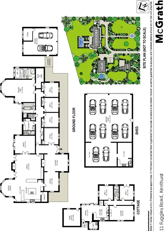 Floorplan of Homely house listing, 11 Fuggles Road, Kenthurst NSW 2156