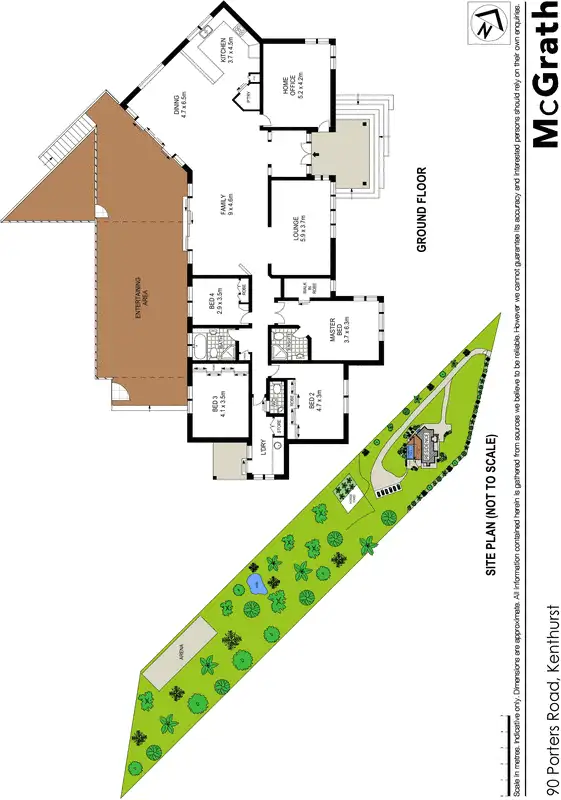 Floorplan of Homely house listing, 90 Porters Road, Kenthurst NSW 2156