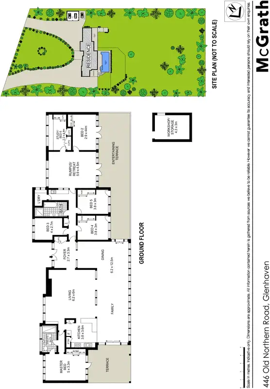 Floorplan of Homely house listing, 446 Old Northern Road, Glenhaven NSW 2156