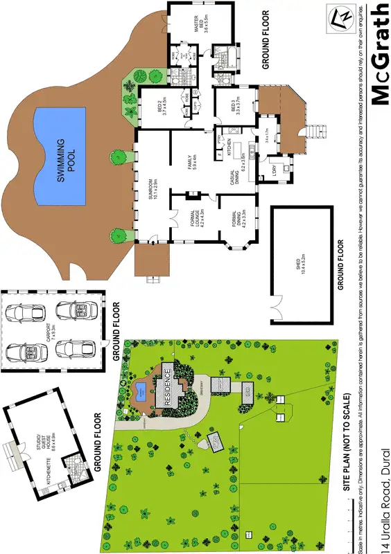 Floorplan of Homely house listing, 14 Uralla Road, Dural NSW 2158