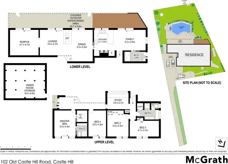 Floorplan of Homely house listing, 102 Old Castle Hill Road, Castle Hill NSW 2154