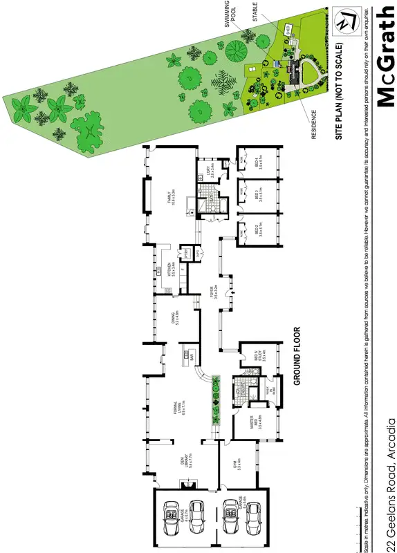 Floorplan of Homely house listing, 22 Geelans Road, Arcadia NSW 2159