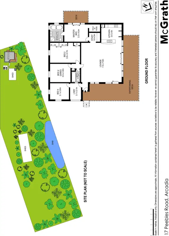 Floorplan of Homely house listing, 17 Peebles Road, Arcadia NSW 2159