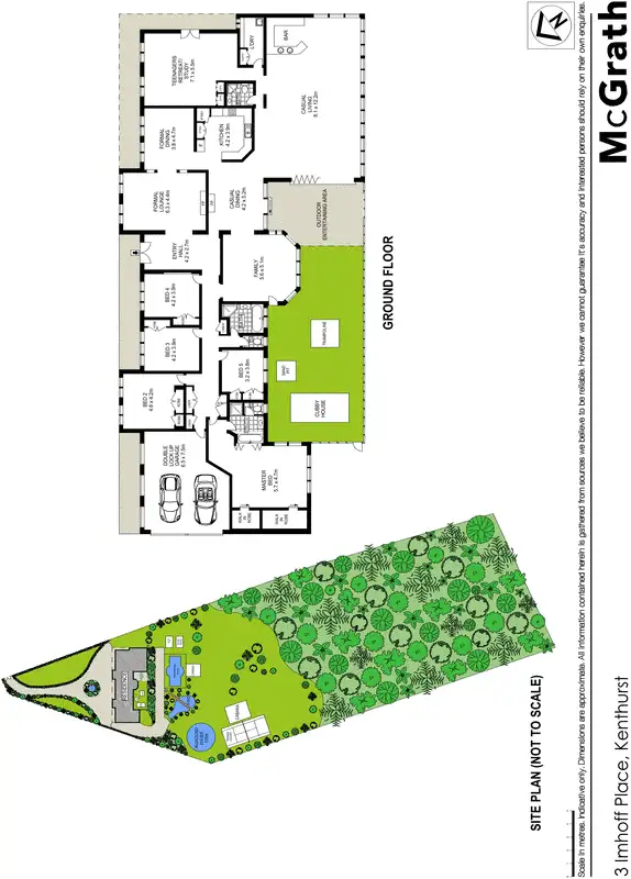 Floorplan of Homely house listing, 3 Imhoff Place, Kenthurst NSW 2156