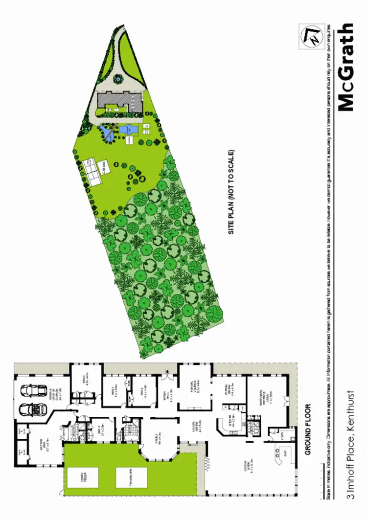 Floorplan of Homely house listing, 3 Imhoff Place, Kenthurst NSW 2156
