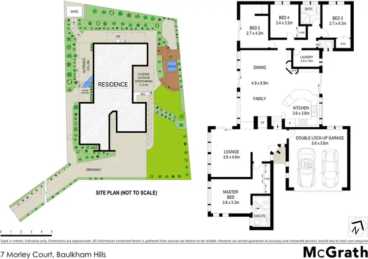 Floorplan of Homely house listing, 7 Morley Court, Baulkham Hills NSW 2153