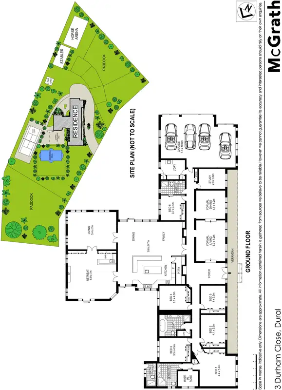 Floorplan of Homely house listing, 3 Durham Close, Dural NSW 2158