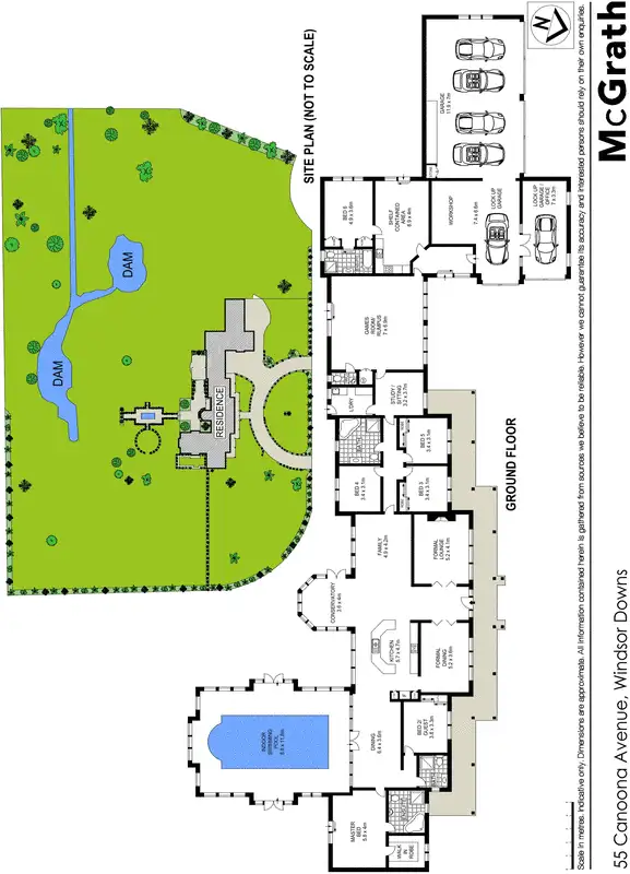 Floorplan of Homely house listing, 55 Canoona Avenue, Windsor Downs NSW 2756