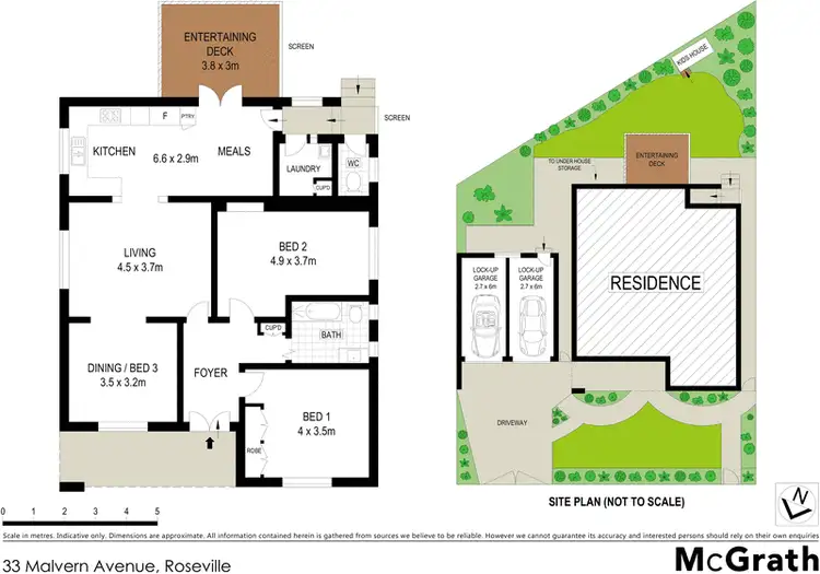 Floorplan of Homely house listing, 33 Malvern Avenue, Roseville NSW 2069