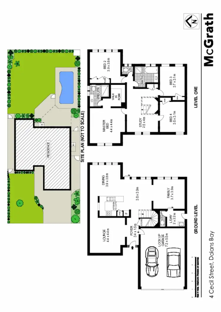 Floorplan of Homely house listing, 4 Cecil Street, Dolans Bay NSW 2229