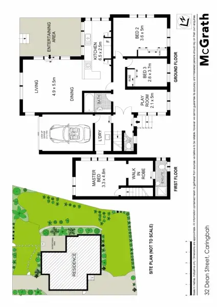 Floorplan of Homely house listing, 32 Dean Street, Caringbah South NSW 2229