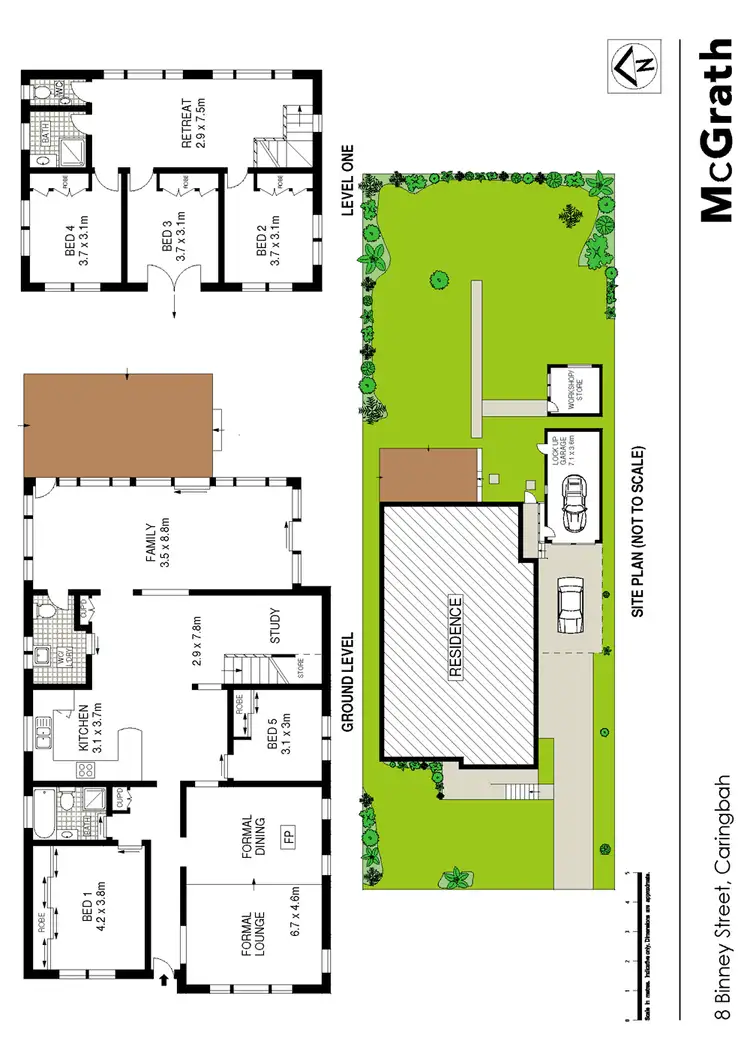 Floorplan of Homely house listing, 8 Binney Street, Caringbah NSW 2229