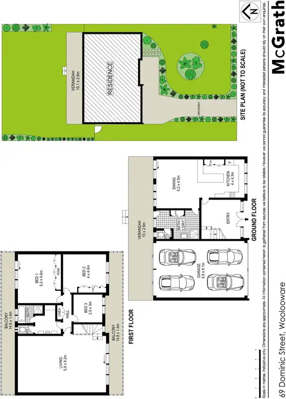Floorplan of Homely house listing, 69 Dominic Street, Burraneer NSW 2230