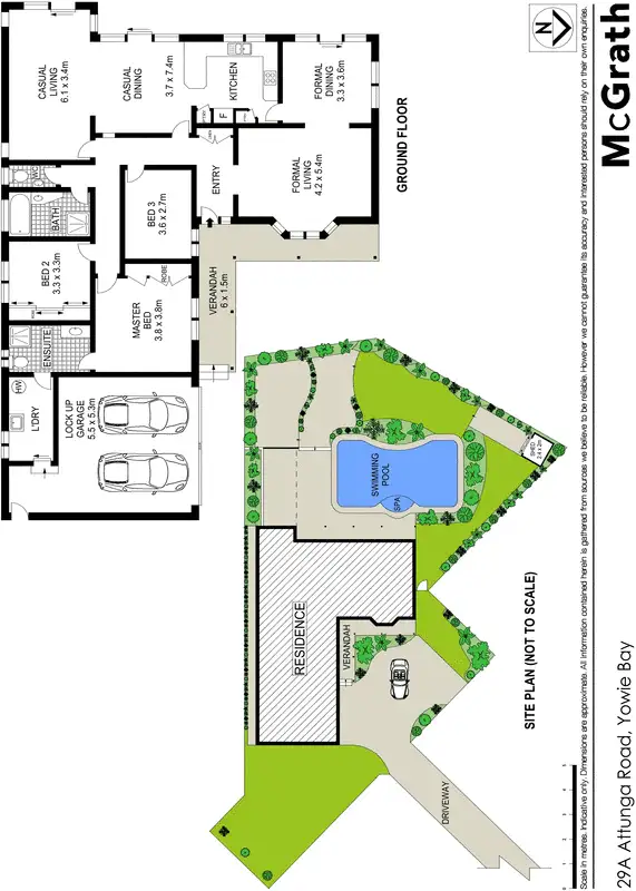 Floorplan of Homely house listing, 29A Attunga Road, Yowie Bay NSW 2228