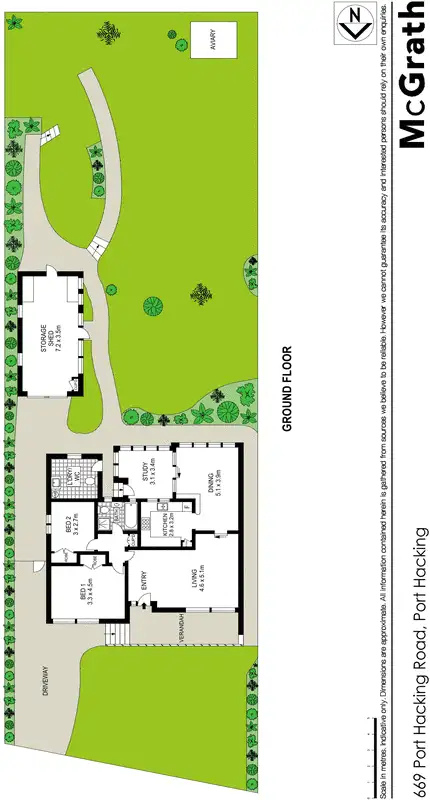 Floorplan of Homely house listing, 669 Port Hacking Road, Port Hacking NSW 2229