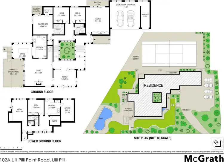 Floorplan of Homely house listing, 102A Lilli Pilli Point Road, Lilli Pilli NSW 2229