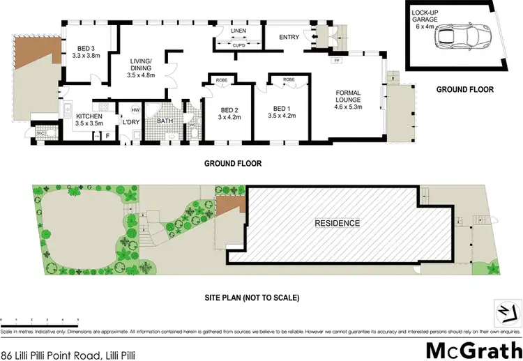 Floorplan of Homely house listing, 86 Lilli Pilli Point Road, Lilli Pilli NSW 2229
