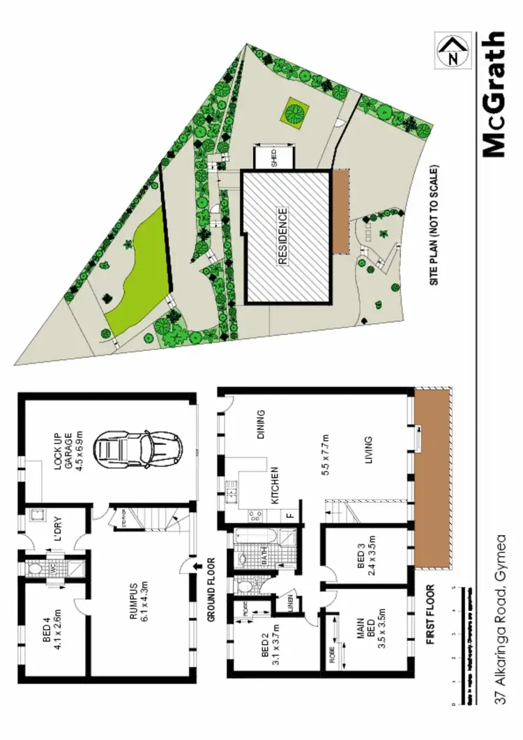 Floorplan of Homely house listing, 37 Alkaringa Road, Gymea Bay NSW 2227
