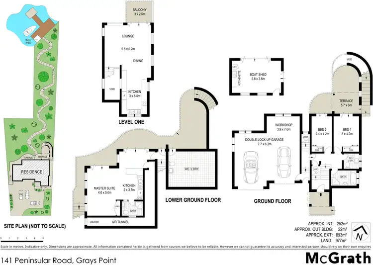 Floorplan of Homely house listing, 141 Peninsular Road, Grays Point NSW 2232