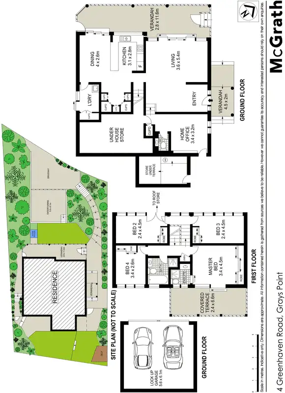 Floorplan of Homely house listing, 4 Greenhaven Road, Grays Point NSW 2232