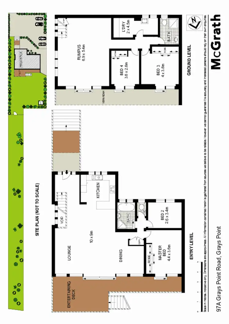 Floorplan of Homely house listing, 97A Grays Point Road, Grays Point NSW 2232