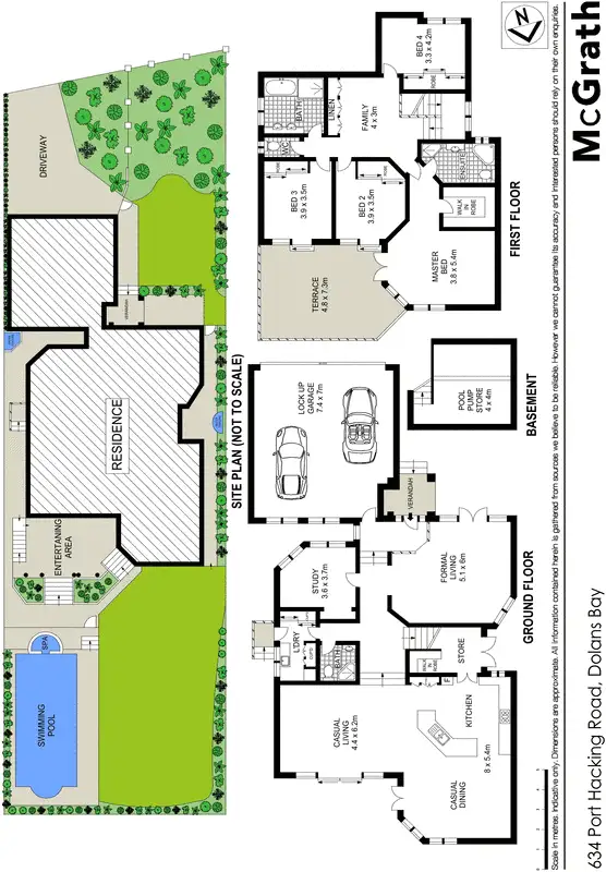 Floorplan of Homely house listing, 634 Port Hacking Road, Dolans Bay NSW 2229