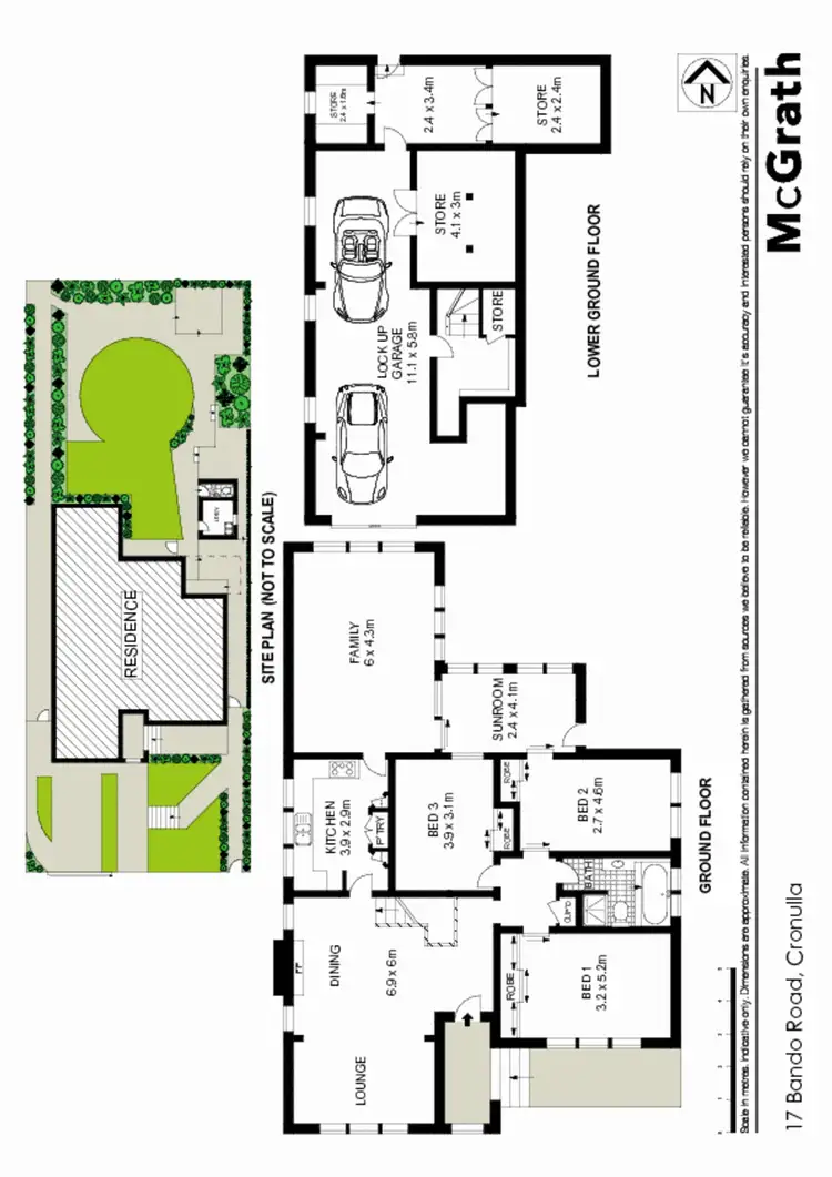 Floorplan of Homely house listing, 17 Bando Road, Cronulla NSW 2230