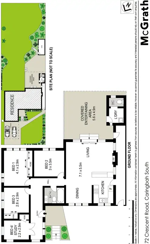 Floorplan of Homely house listing, 72 Crescent Road, Caringbah South NSW 2229