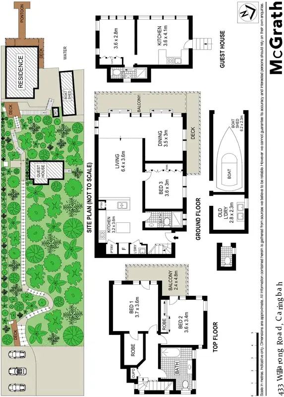 Floorplan of Homely house listing, 433 Willarong Road, Caringbah NSW 2229