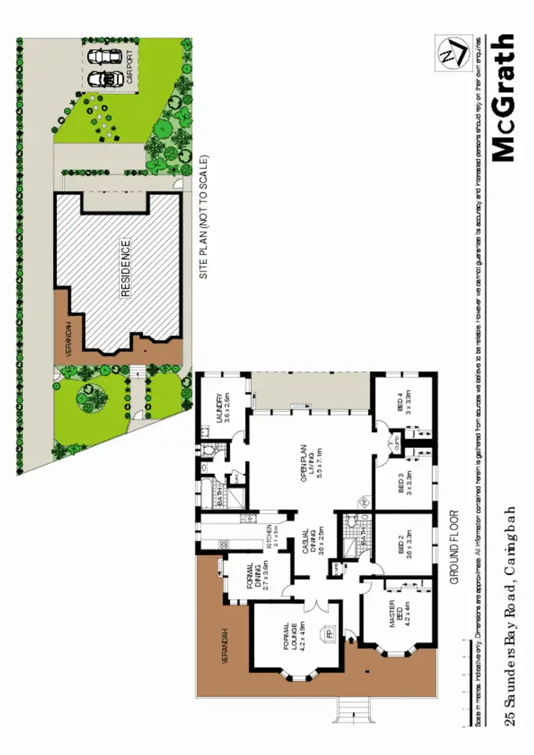 Floorplan of Homely house listing, 25 Saunders Bay Road, Caringbah NSW 2229