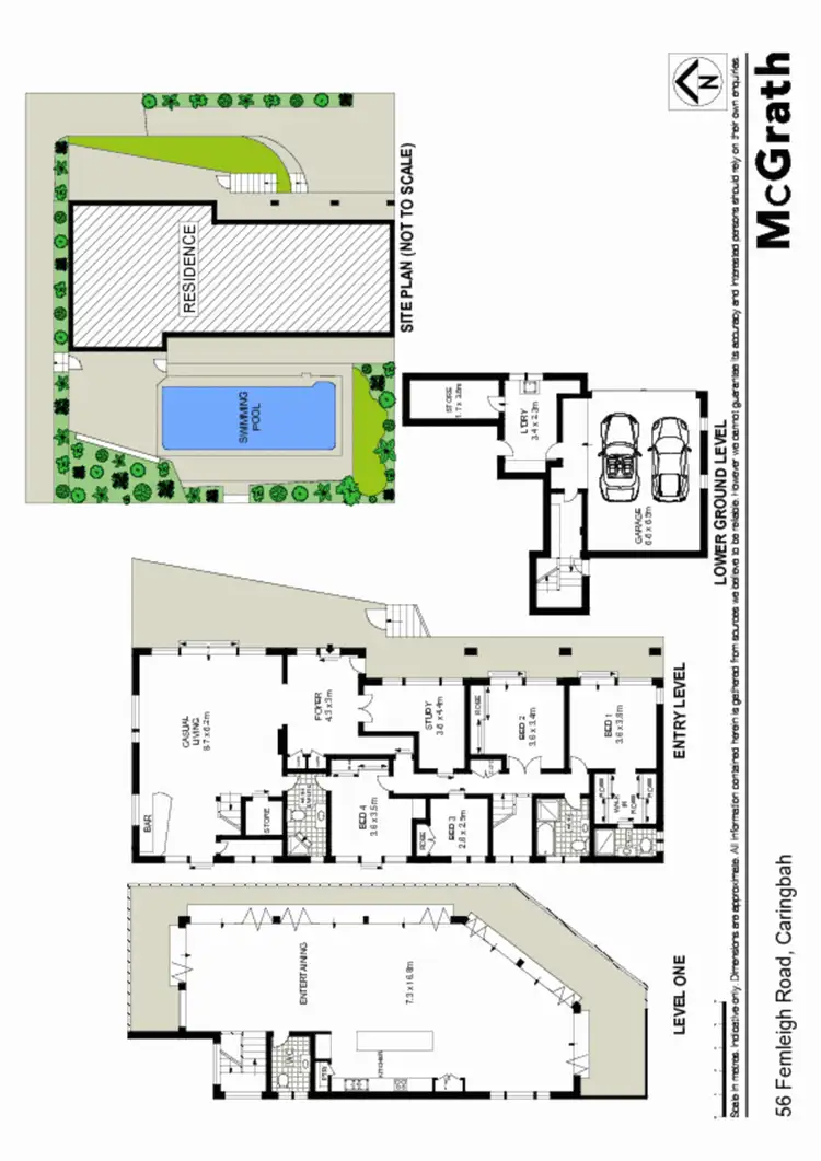 Floorplan of Homely house listing, 56 Fernleigh Road, Caringbah NSW 2229