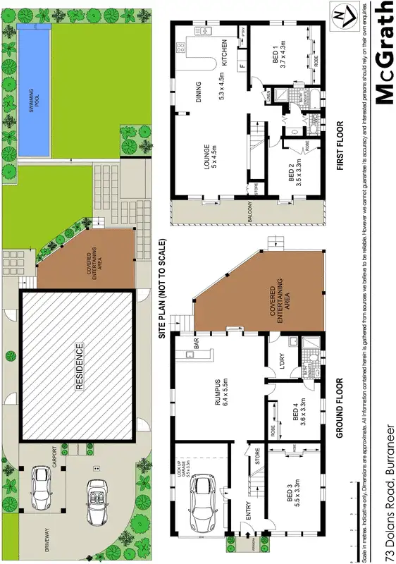 Floorplan of Homely house listing, 73 Dolans Road, Burraneer NSW 2230