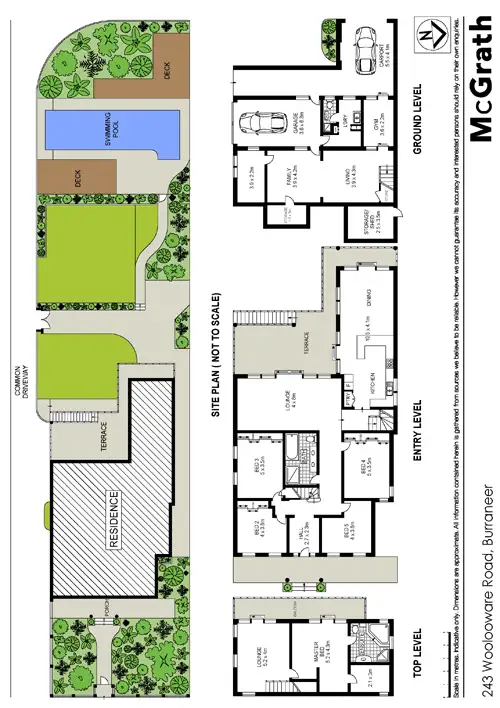Floorplan of Homely house listing, 243 Woolooware Road, Burraneer NSW 2230