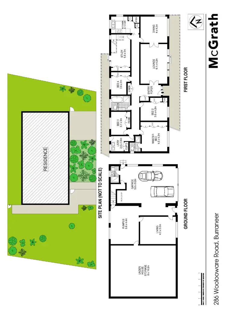 Floorplan of Homely house listing, 286 Woolooware Road, Burraneer NSW 2230