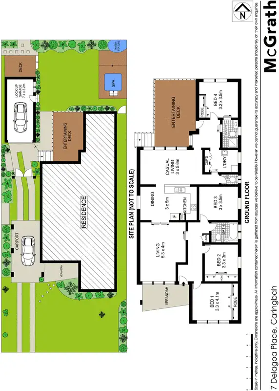 Floorplan of Homely house listing, 7 Delagoa Place, Caringbah NSW 2229