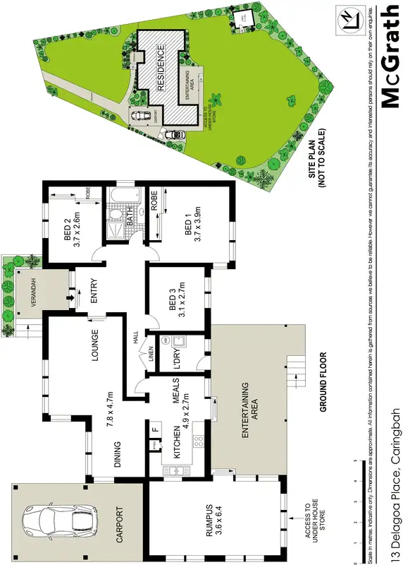 Floorplan of Homely house listing, 13 Delagoa Place, Caringbah NSW 2229