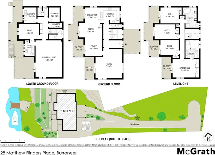 Floorplan of Homely house listing, 28 Matthew Flinders Place, Burraneer NSW 2230